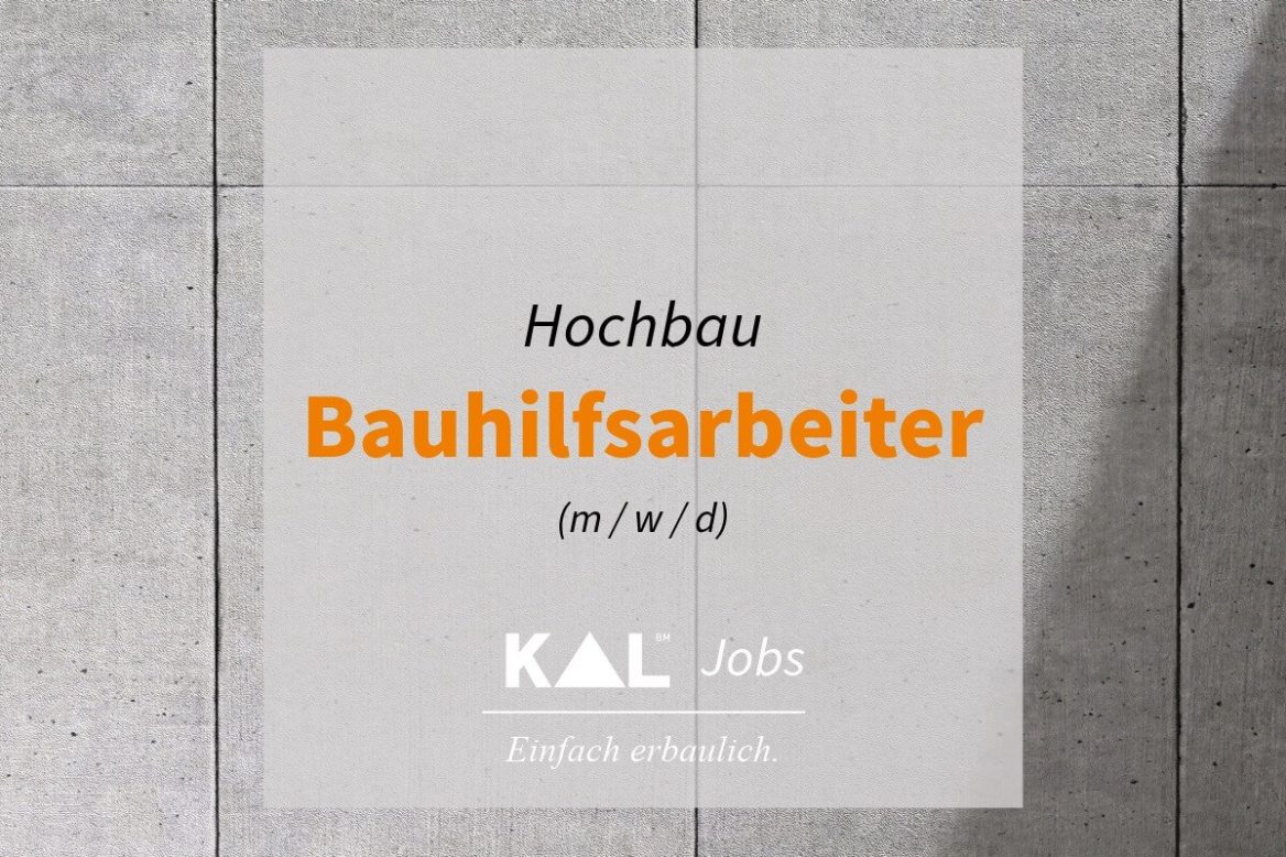 Bauhilfsarbeiter/in (m/w/d)