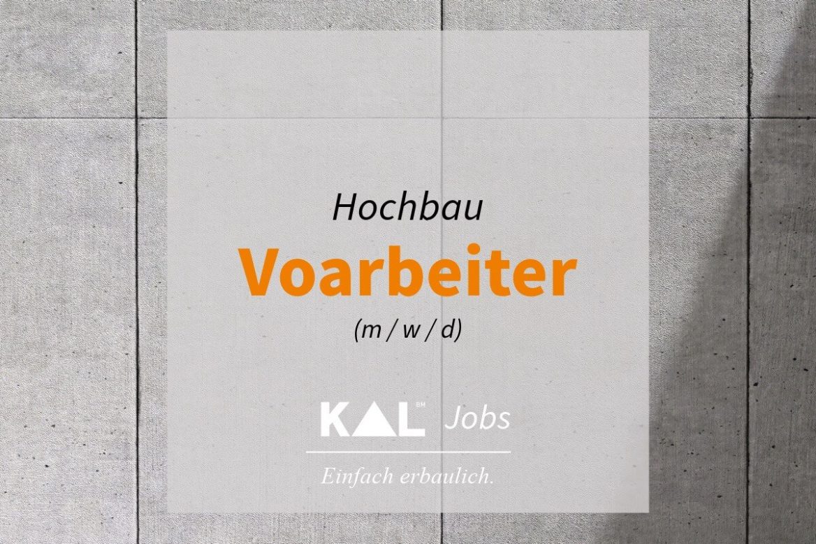 Vorarbeiter/in (m/w/d)